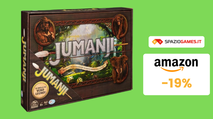 Jumanji a soli 32€! OFFERTA sull'edizione Deluxe!