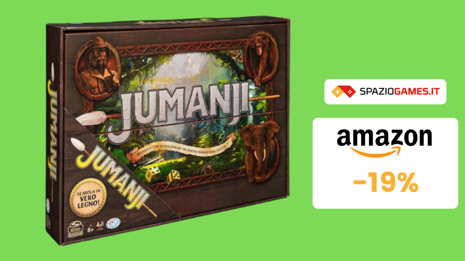 Immagine di Jumanji a soli 32€! OFFERTA sull'edizione Deluxe!