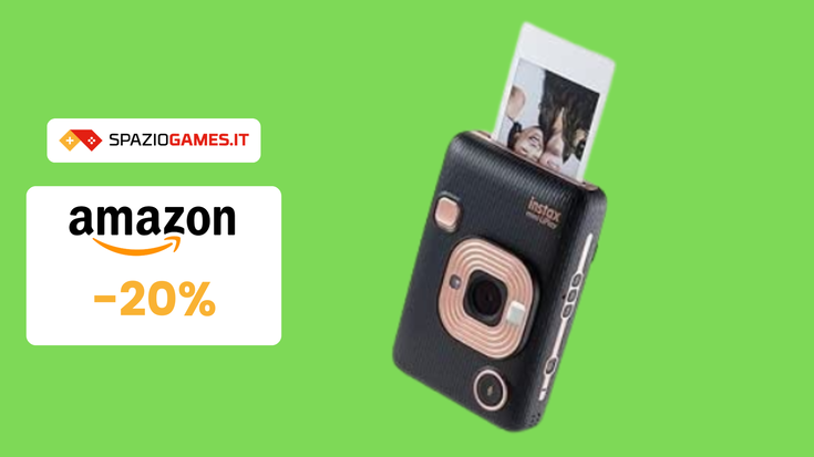 Fotocamera istantanea e digitale Fujifilm con SCONTO del 20%!