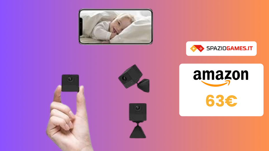 Immagine di SOLTANTO 63€ per questa telecamera Wi-Fi da interno EZVIZ!
