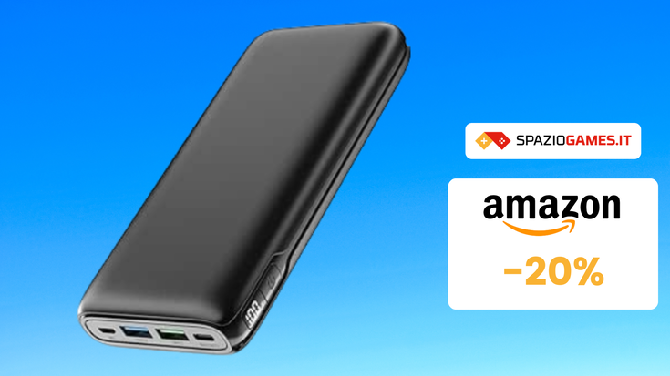 Power bank con 3 porte USB al prezzo super TOP di 24€!