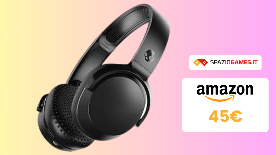 Immagine di Cuffie wireless Skullcandy a 45€! OFFERTA a tempo!