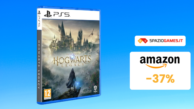 SOLTANTO 38€ per Hogwarts Legacy per PS5: -37%!