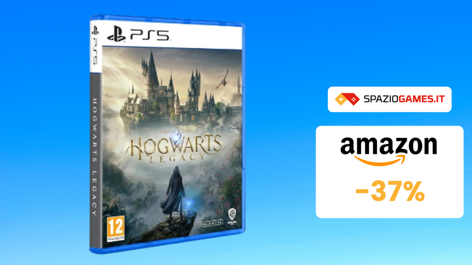 Immagine di SOLTANTO 38€ per Hogwarts Legacy per PS5: -37%!
