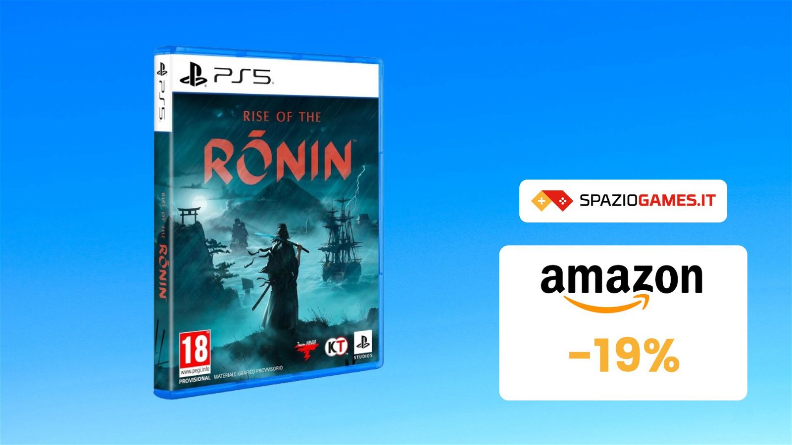 Rise of the Ronin al prezzo PIU' BASSO di sempre su Amazon! (-19%)