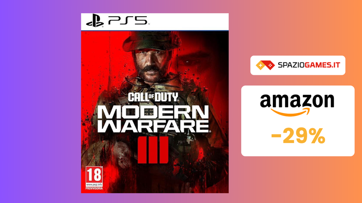 Call of Duty: Modern Warfare III per PS5 a 57€! -29%!