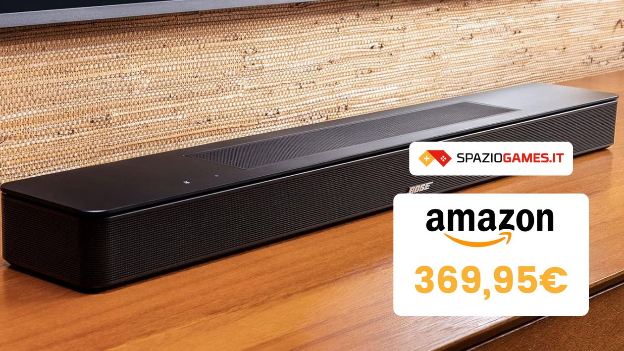 Immagine di Bose Smart Soundbar 600 in OFFERTA! La paghi SOLO 370€!