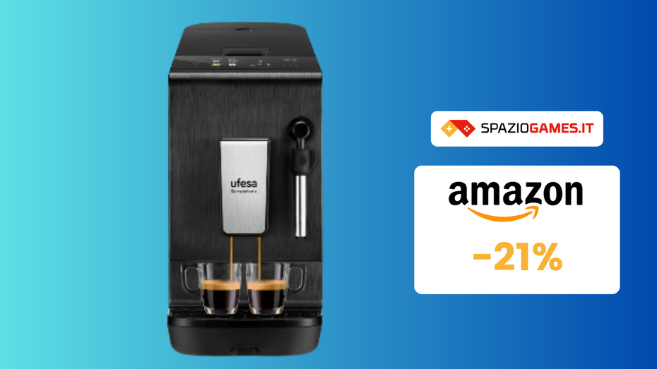 Immagine di ESCLUSIVA Amazon: Macchina per caffè Ufesa a 350€! -21%!