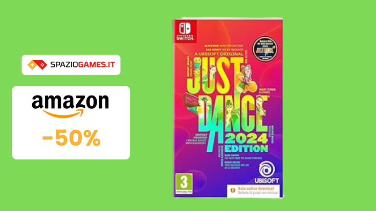 MINIMO STORICO! Just Dance 2024 per Nintendo Switch a 30€!