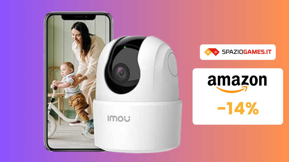 Immagine di UTILE telecamera Wi-Fi da interno a 24€! Privacy garantita!