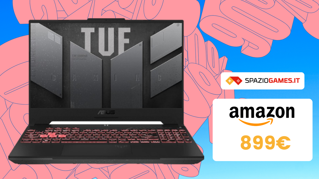 Immagine di WOW! Notebook Asus TUF SCONTATO di 100€ rispetto al suo minimo storico!!
