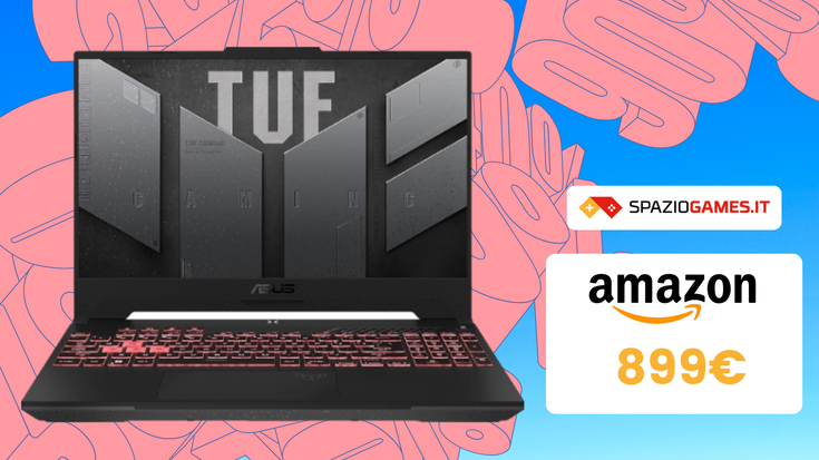 WOW! Notebook Asus TUF SCONTATO di 100€ rispetto al suo minimo storico!!