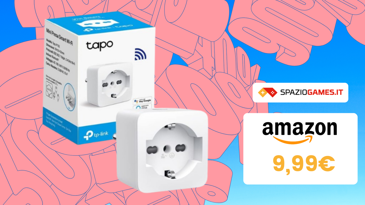 Immagine di TP-Link Tapo P105: la presa smart più venduta oggi costa meno di 10€!