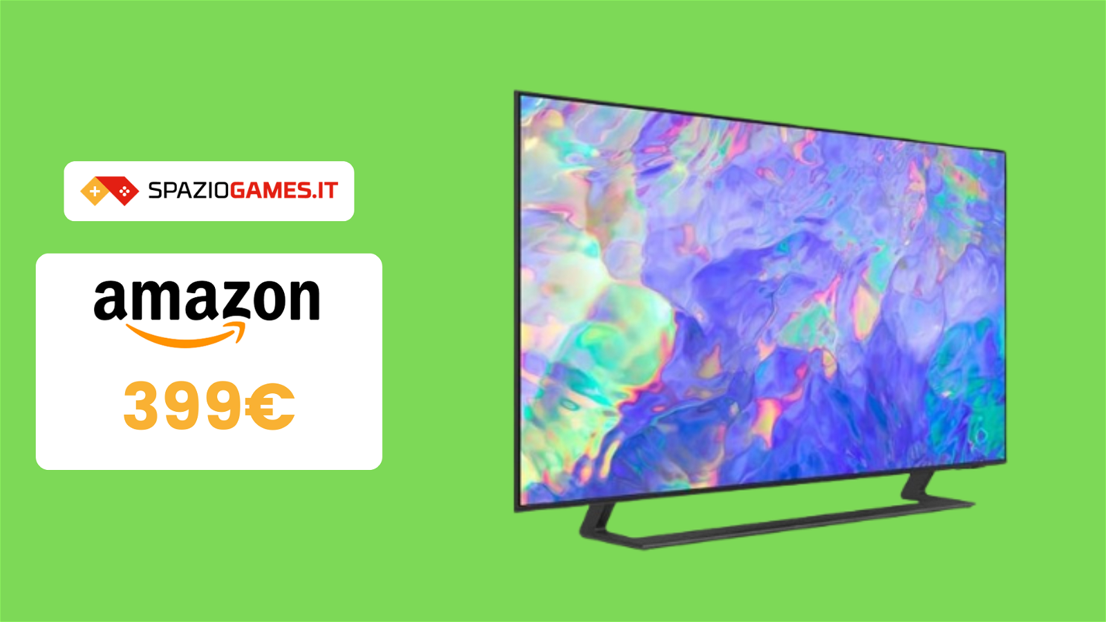 Smart TV Samsung da 43" proposta in OFFERTA su Amazon!