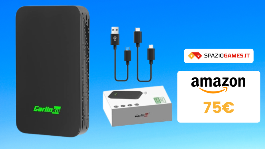 Immagine di INNOVATIVO CarlinKit 5.0 con doppio sconto su Amazon!