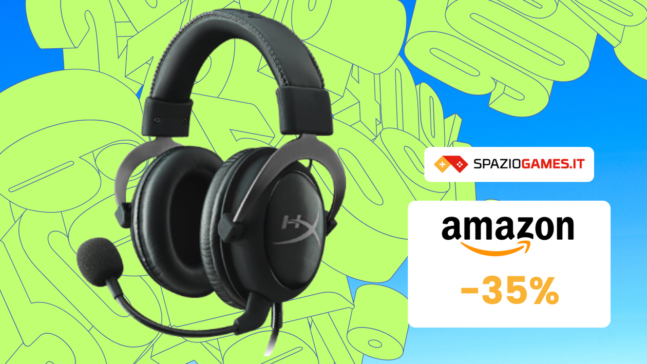 Immagine di Cuffie da gaming HyperX Cloud II a un prezzo TOP! (-35%)