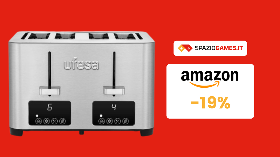 Immagine di Tostapane DOPPIO al prezzo TOP di 70€! Da non perdere!
