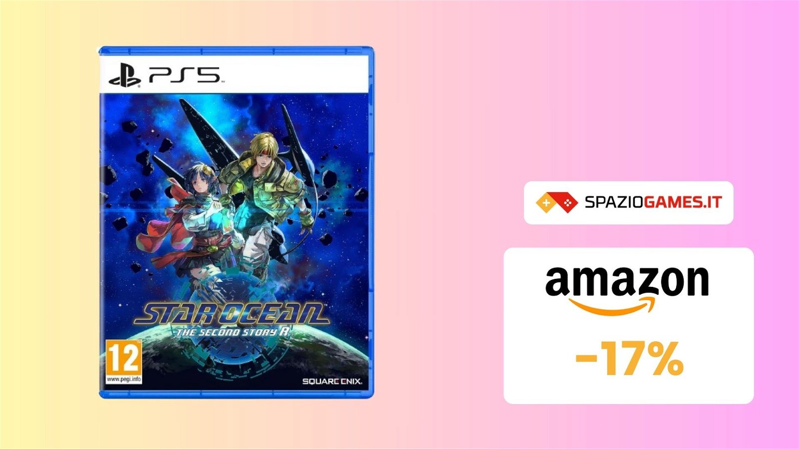 Star Ocean The Second Story R per PS5 al prezzo PIU' BASSO di sempre su Amazon! (-17%)