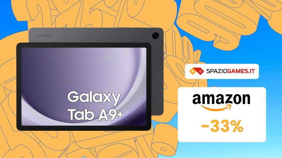 Immagine di IMPERDIBILE SCONTO del 33% sul tablet Samsung Galaxy Tab A9+!