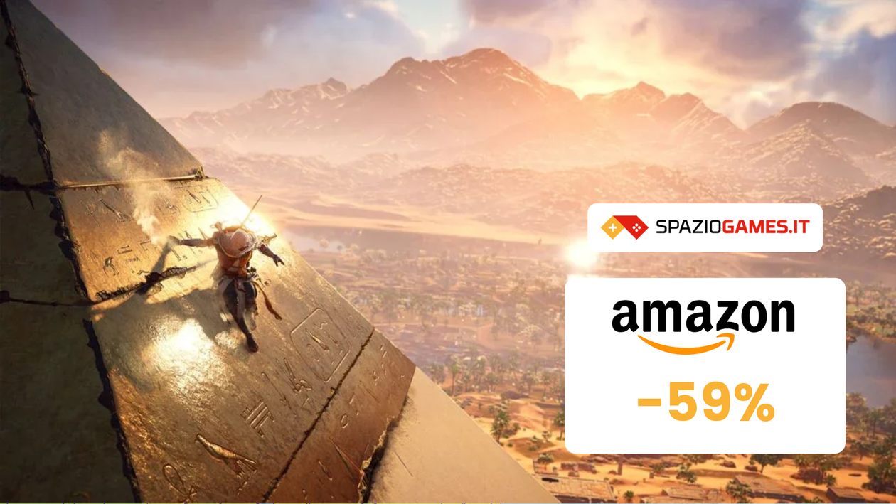 Immagine di WOW! Assassin's Creed Origins PS4 oggi a metà prezzo! (-59%)