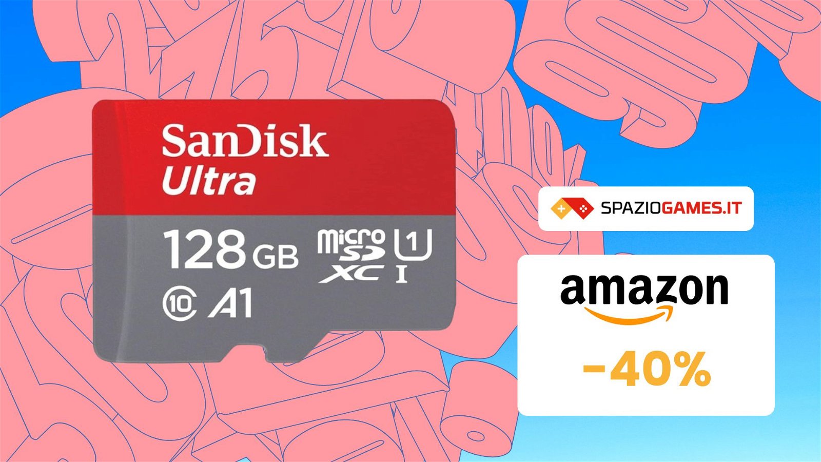 Prezzo PICCOLISSIMO su questa microSDXC SanDisk! La paghi soli 18€!