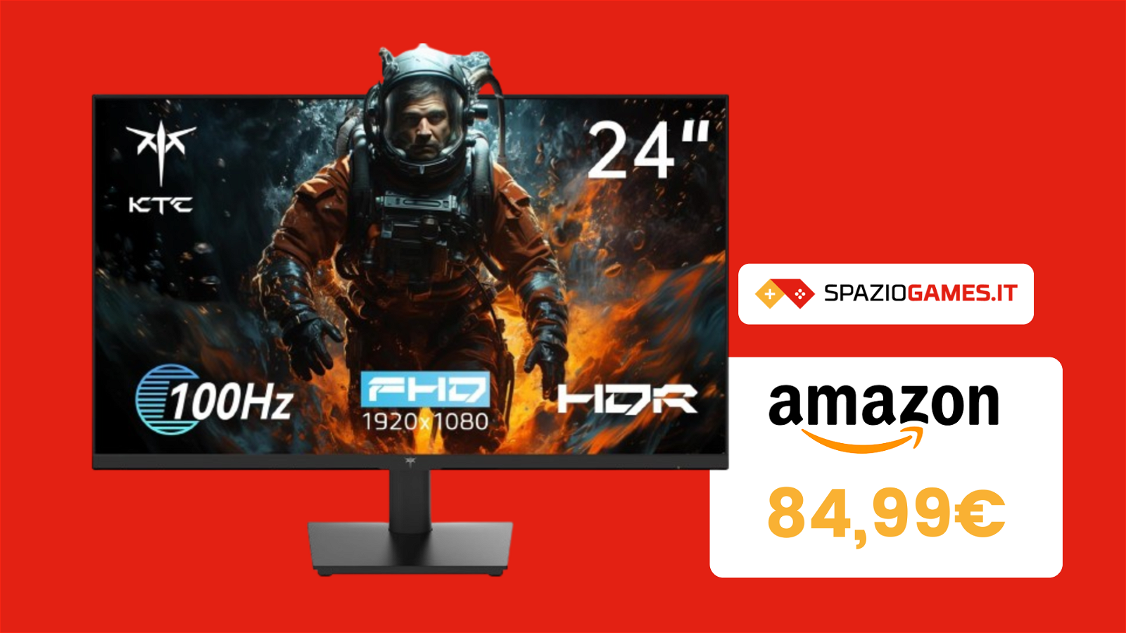 Solo 84,99€ per un monitor PC? Si può fare, con questo doppio sconto