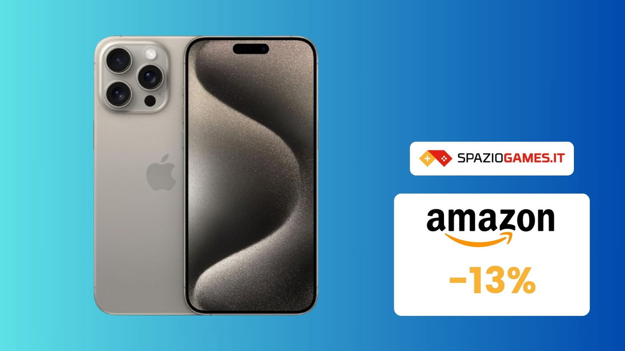 Immagine di Prezzo BOMBA sul BELLISSIMO iPhone 15 Pro Max! (-190€)