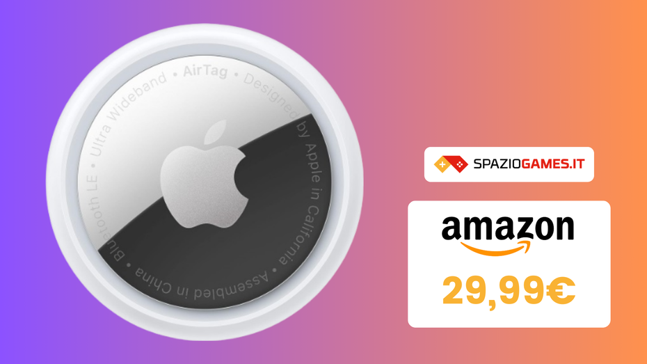 Immagine di SUPER OFFERTA su Apple AirTag, oggi scontato del 23%!
