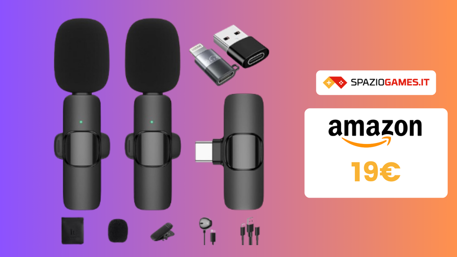 Immagine di DOPPIO SCONTO su questi due microfoni wireless!