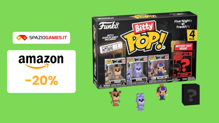 Funko Bitty Pop! di Five Nights at Freddy's a SOLI 13€!