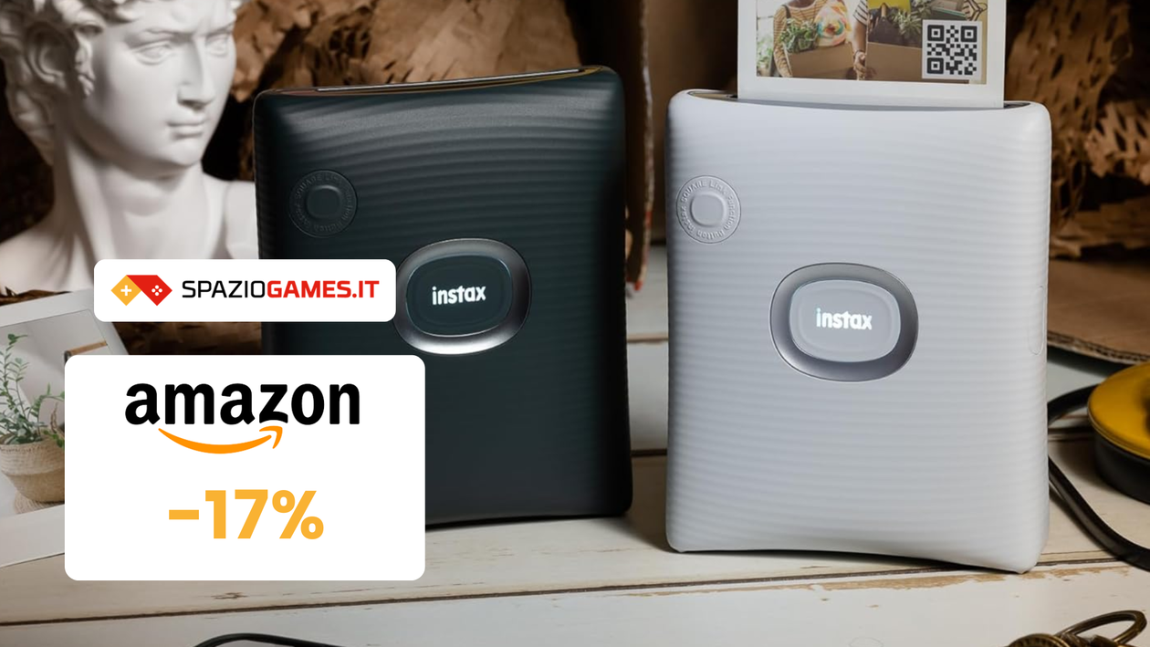 Immagine di Stampante per smartphone Fujifilm instax SQUARE Link a SOLI 125€!