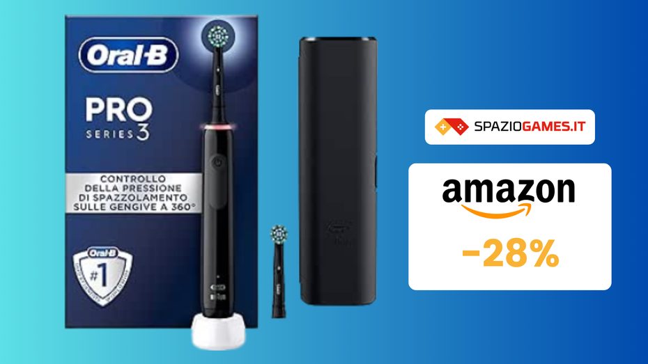 Immagine di Spazzolino elettrico Oral-B Pro 3 3500N a 45€! -28%!