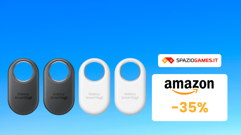 Immagine di Kit da 4 Samsung Galaxy SmartTag2: prezzo sempre più conveniente! (-35%)