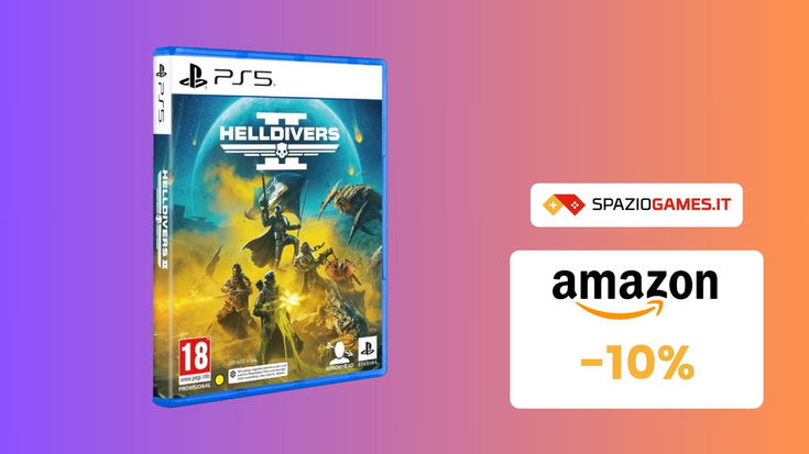 Helldivers 2 per PS5 in OFFERTA su Amazon! RISPARMI il 10%!