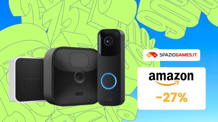 Incrementa la sicurezza in casa con questa telecamera Blink + citofono! (-27%)