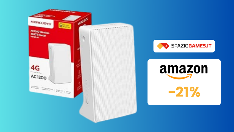 Immagine di Router 4G al MINIMO STORICO di 50€: più connessioni per tutti!