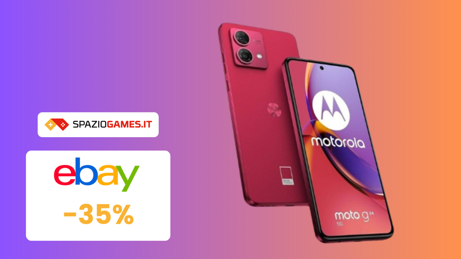 Immagine di DA NON PERDERE! Motorola G84 a 194€ con sconto del 35%!