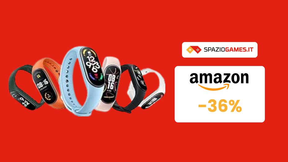 Immagine di Xiaomi Smart Band 7 a 38€: BELLISSIMA e con sconto del 36%!