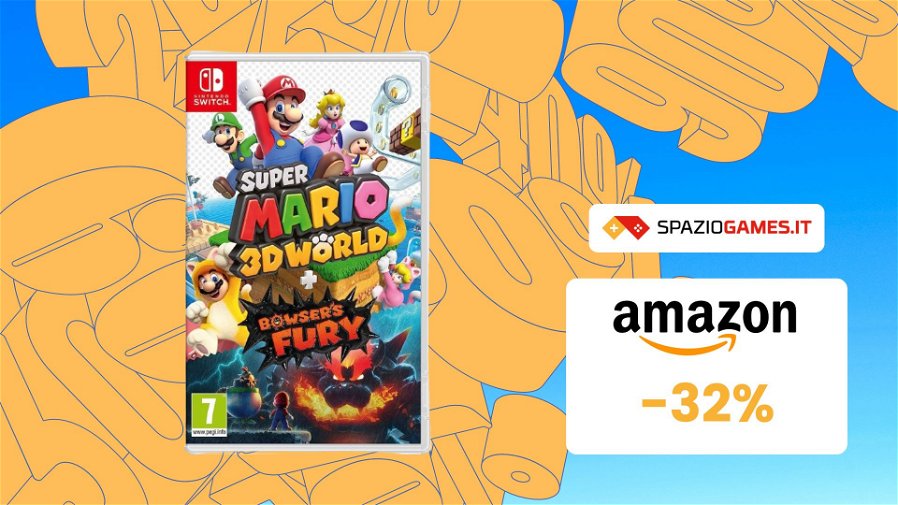 Immagine di Super Mario 3D World + Bowser’s Fury, divertimento per tutta la famiglia a un SUPER prezzo! -32%