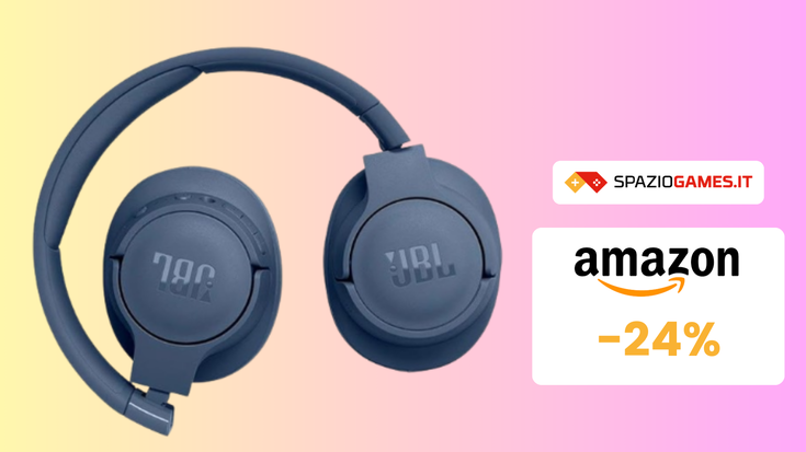 BELLISSIME cuffie JBL Tune 770NC a soli 99€! SCONTO del 24%!