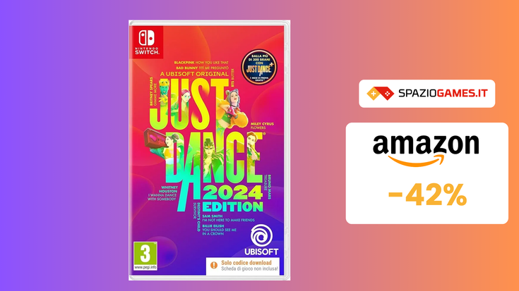 Just Dance 2024 Edition per Nintendo Switch a 35€! BALLIAMO!