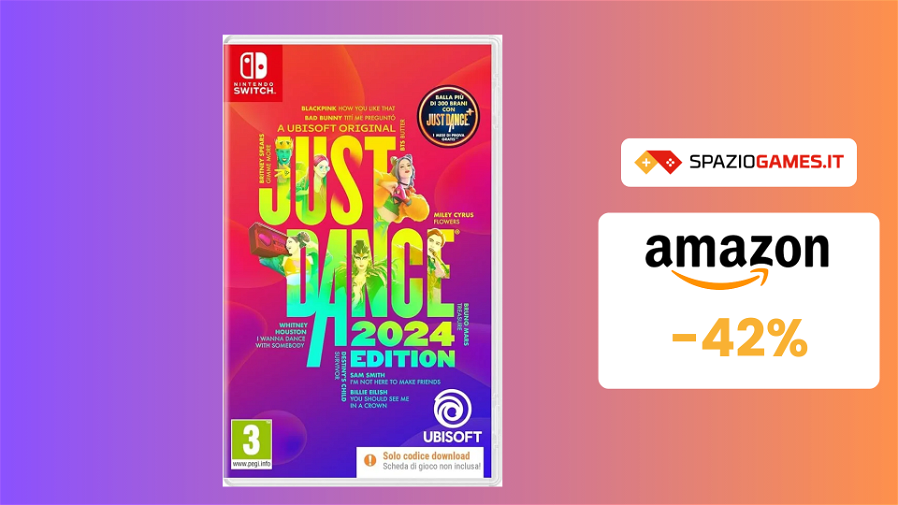 Immagine di Just Dance 2024 Edition per Nintendo Switch a 35€! BALLIAMO!