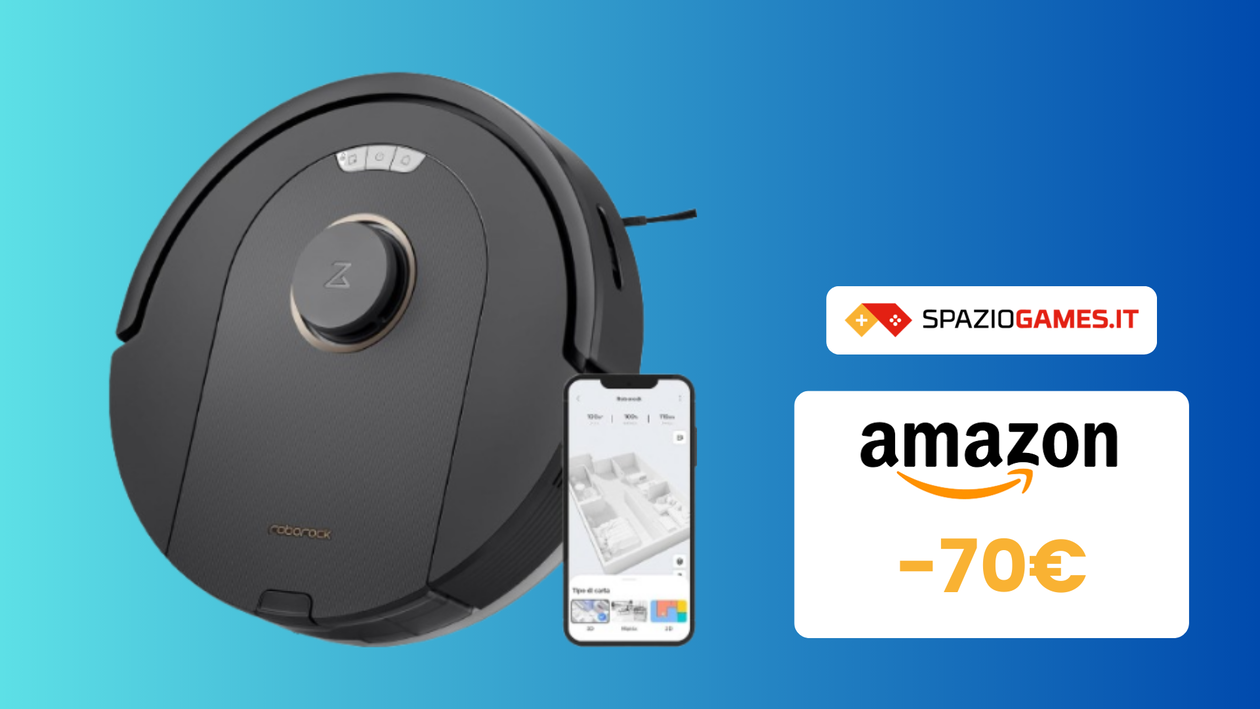 Immagine di Wow! Ottimo robot aspirapolvere Roborock scontato di 70€ su Amazon!