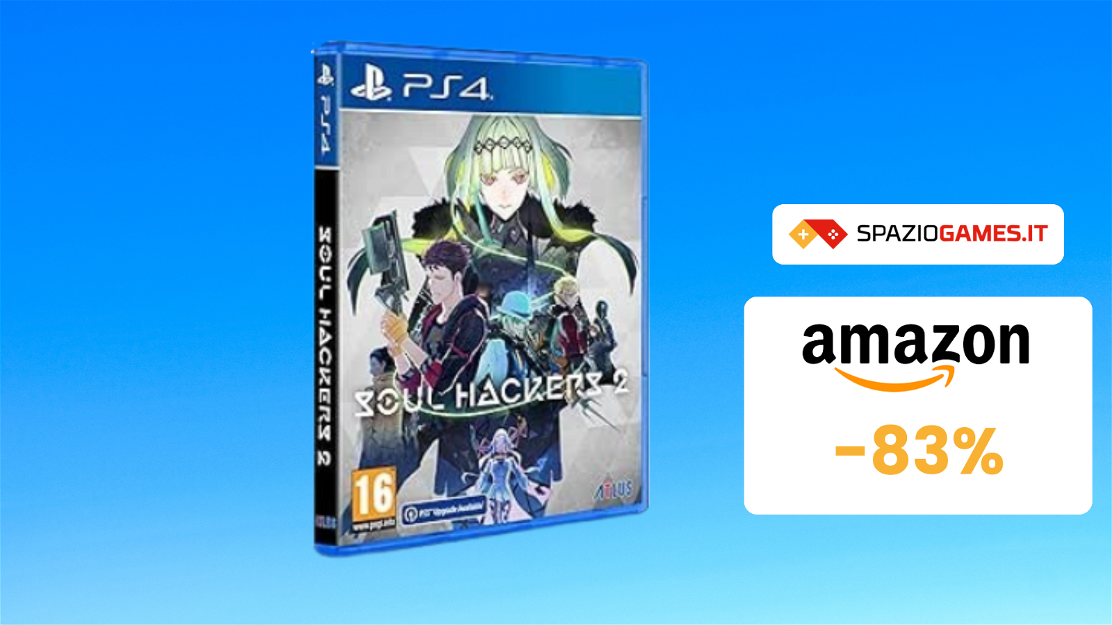 Soul Hackers 2 per PS4 a soli 10€! IMPERDIBILE! -83%!