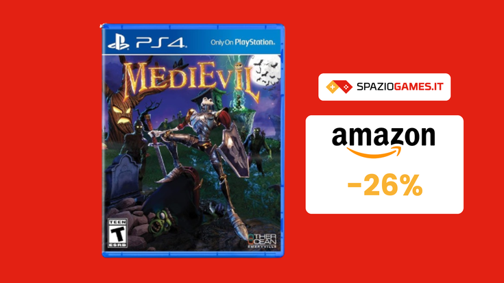 MediEvil per PS4 a soli 20€! OFFERTA a tempo! -26%!