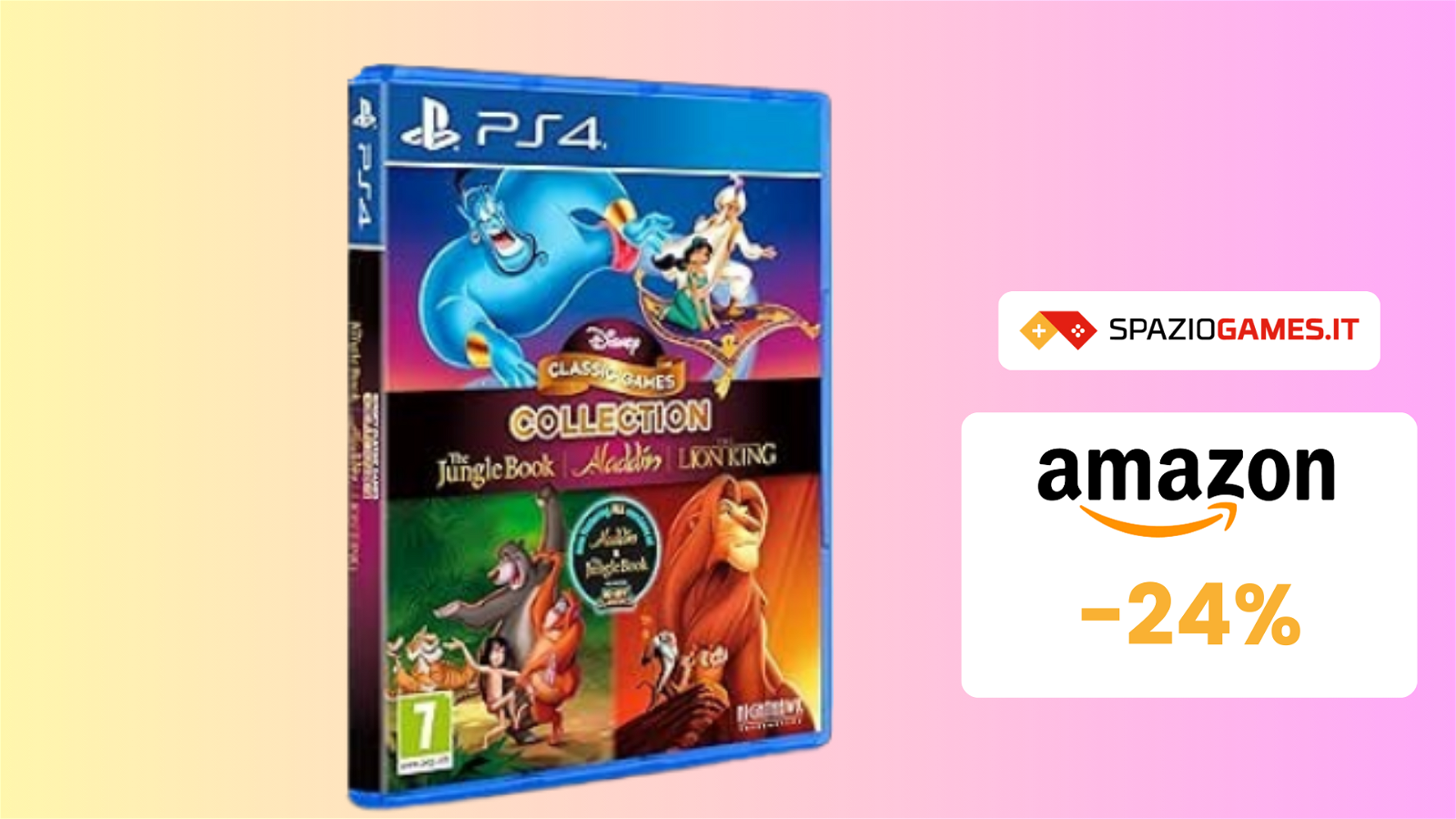 Disney Classic Games Collection per PS4 a 13€! INCREDIBILE!