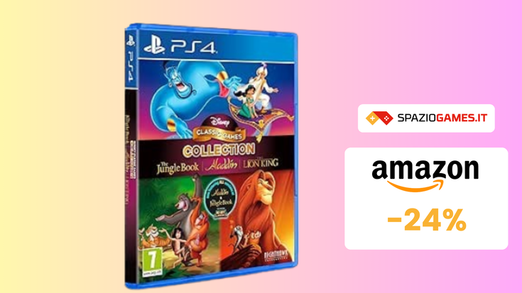 Disney Classic Games Collection per PS4 a 13€! INCREDIBILE!