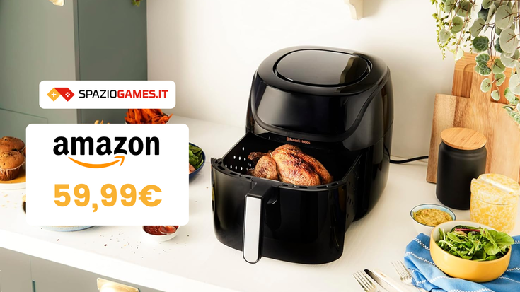 Una friggitrice ad aria economica? Questa Russell Hobbs è ottima e costa meno di 60€