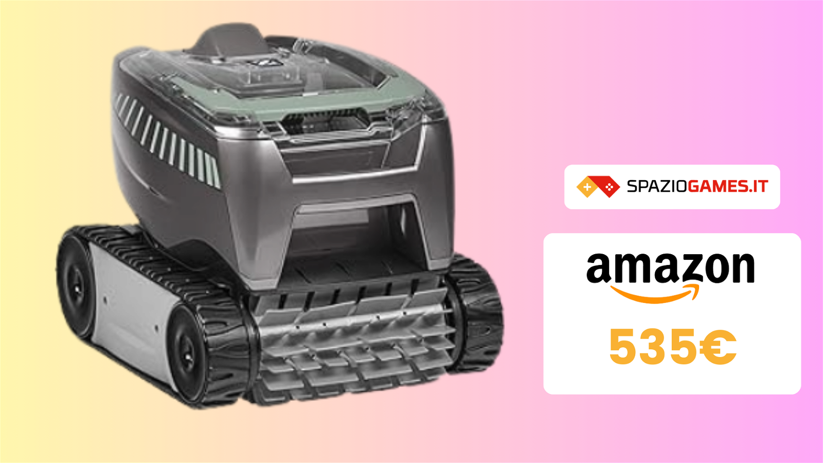 Robot per pulire le piscine in OFFERTA a tempo su Amazon!
