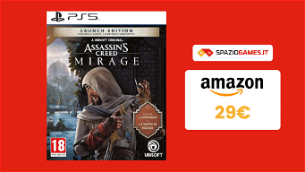 Assassin's Creed Mirage per PS5 torna a 29€ per la Gaming Week!